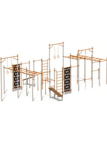 Воркаут для вулиці мультифункціональний-4